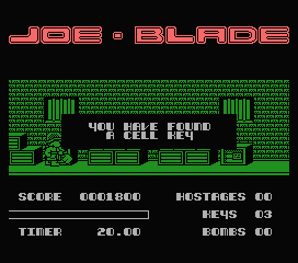 Joe Blade screenshot 8 for MSX